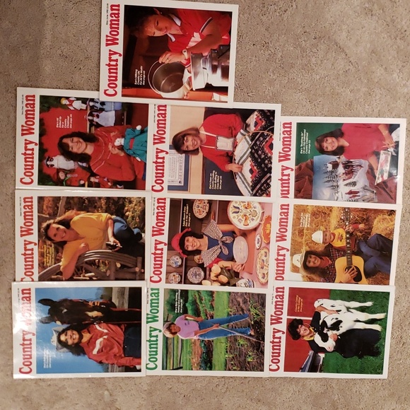 Vintage Country Woman Magazine May 1990 through Dec 1991 excellent condition - Picture 2 of 2